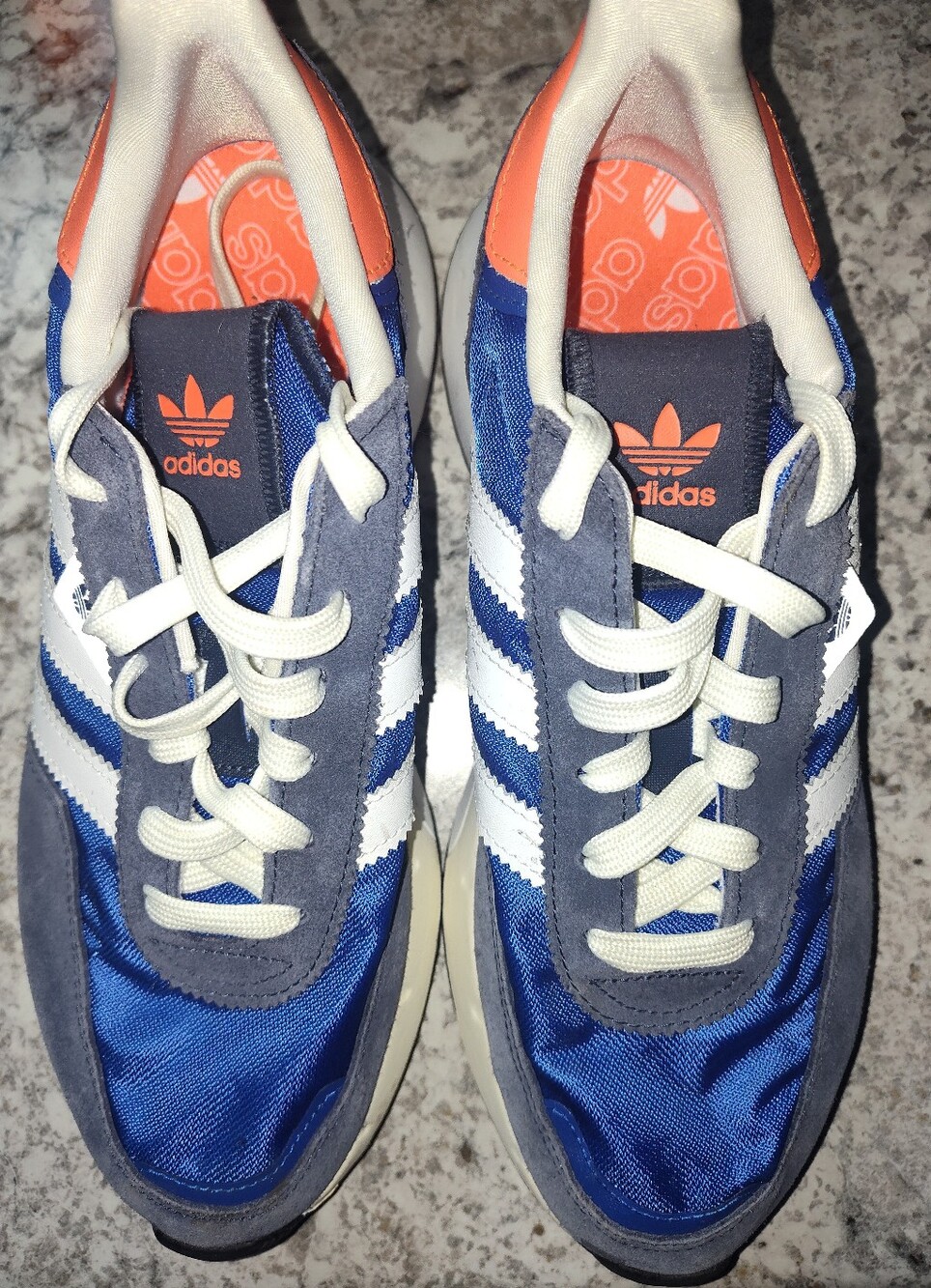 Adidas Originals RETROPY F2 Men's Sneaker, Royal Blue/White Sz US 8
